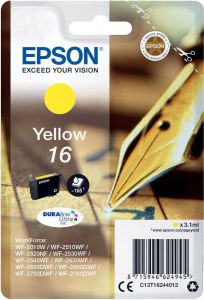 Epson inktcartridge 16 165 pagina&apos s OEM C13T16244012 geel