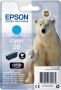 Epson Polar bear Singlepack Cyan 26 Claria Premium Ink (C13T26124012) - Thumbnail 1