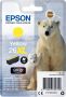 Epson Polar bear Singlepack Yellow 26XL Claria Premium Ink (C13T26344012) - Thumbnail 1