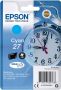 Epson Alarm clock Singlepack Cyan 27 DURABrite Ultra Ink (C13T27024012) - Thumbnail 1