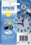 Epson Alarm clock Singlepack Yellow 27XL DURABrite Ultra Ink (C13T27144012) - Thumbnail 1