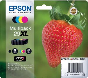 Epson inktcartridge 29XL 450-470 pagina&apos;s OEM C13T29964012 4 kleuren