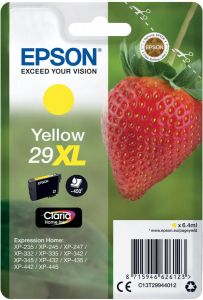 Epson inktcartridge 29XL 450 pagina&apos;s OEM C13T29944012 geel