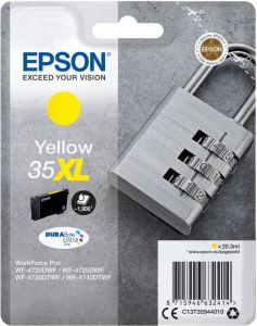Epson inktcartridge 35XL 20 3 ml OEM C13T35944010 geel