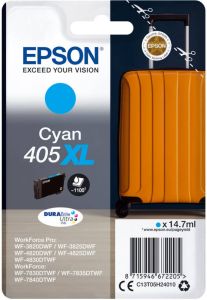 Epson inktcartridge 405XL 1.100 pagina&apos;s OEM C13T05H24010 cyaan