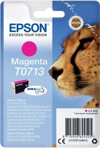 Epson inktcartridge T0713 250 pagina&apos;s OEM C13T07134012 magenta