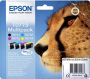 Epson inktcartridge T0715 250-415 pagina&apos;s OEM C13T07154012 4 kleuren - Thumbnail 1