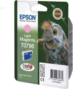 Epson inktcartridge T0796 975 pagina&apos s OEM C13T07964010 licht magenta