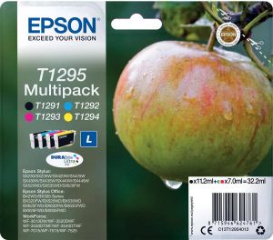 Epson inktcartridge T1295 425 pagina&apos;s OEM C13T12954012 4 kleuren