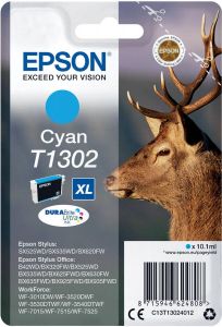 Epson inktcartridge T1302 765 pagina&apos;s OEM C13T13024012 cyaan