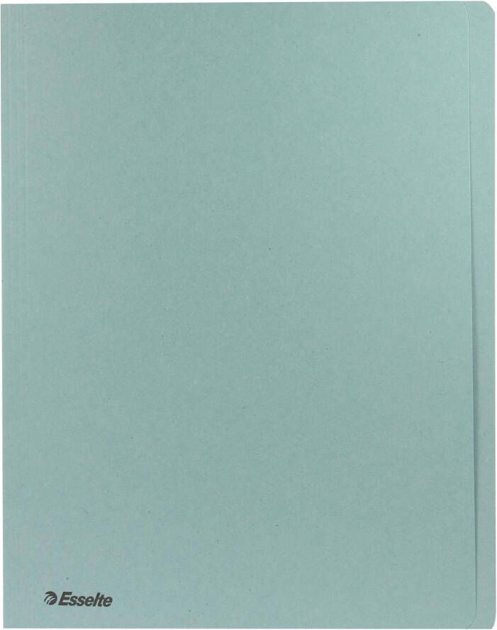 Esselte Vouwmap A4 met overslag manilla 275gr blauw