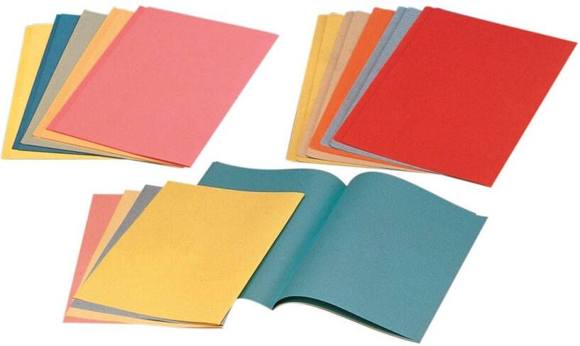 Esselte dossiermap blauw papier van 80 g mÃÂ² pak van 250 stuks