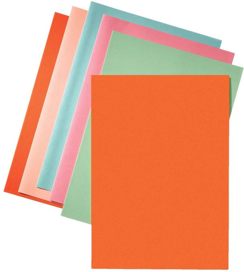 Esselte dossiermap oranje papier van 80 g mÃÂ² pak van 250 stuks