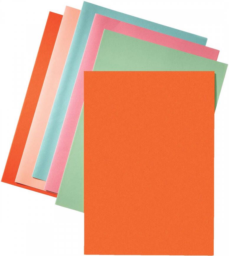 Esselte dossiermap oranje papier van 80 g m² pak van 250 stuks