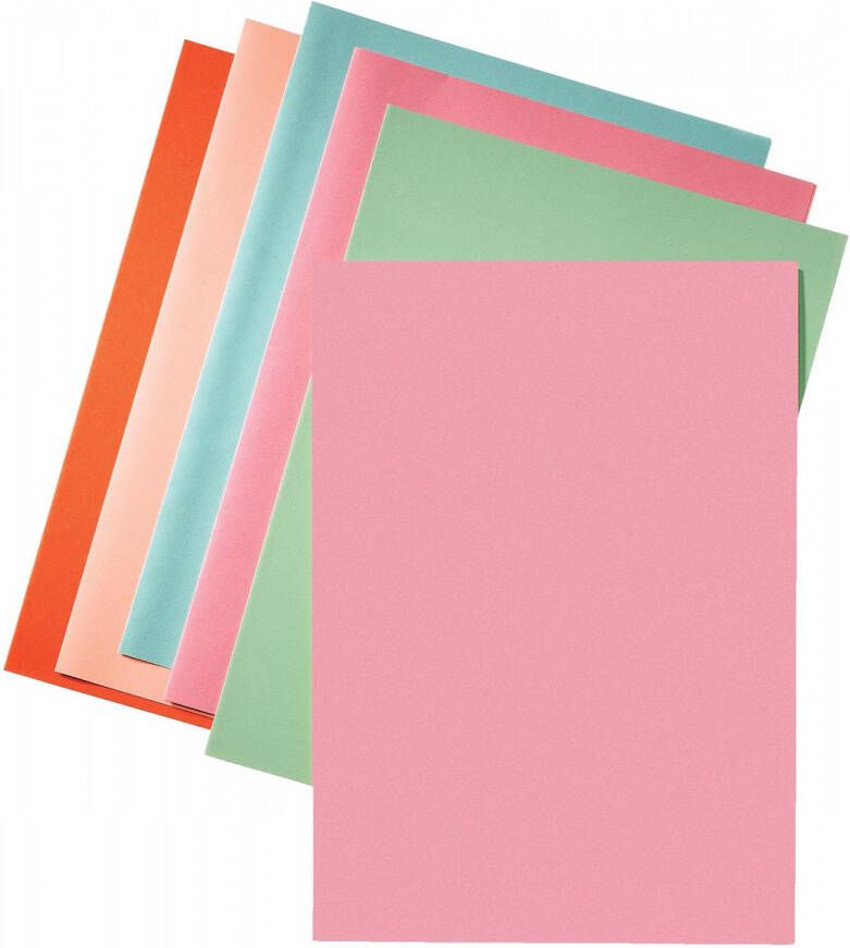Esselte dossiermap roze papier van 80 g mÃÂ² pak van 250 stuks