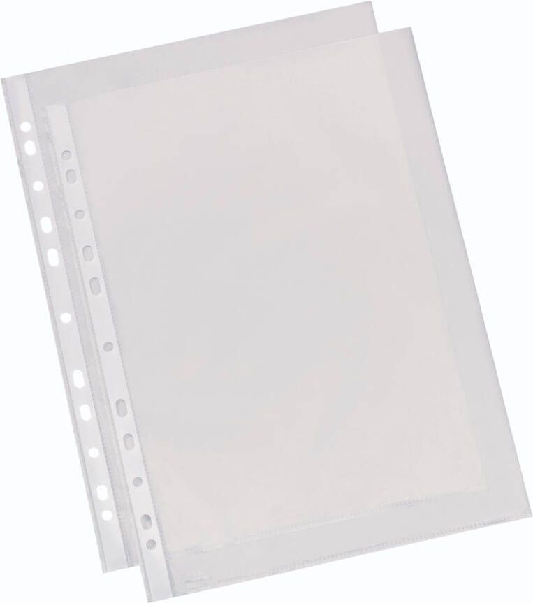 Esselte geperforeerde showtas glashelder standaard 60 micron doos van 100 stuks - Foto 2