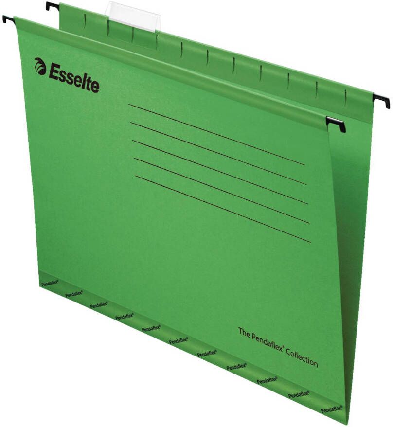 Esselte hangmappen voor laden Pendaflex Plus tussenafstand 330 mm groen doos van 25 stuks