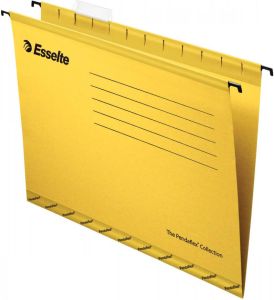 Esselte hangmappen voor laden Pendaflex Plus tussenafstand 330 mm geel doos van 25 stuks