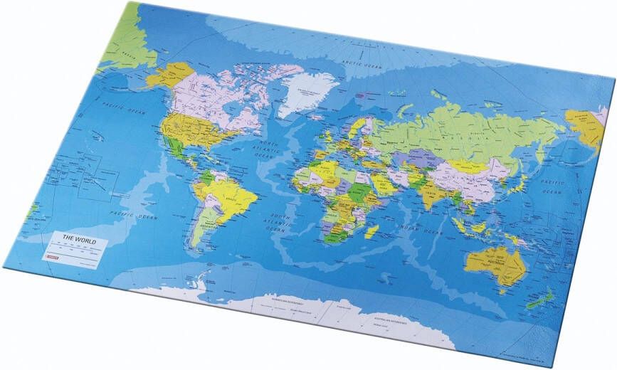 Esselte Bureauonderlegger Europost wereldkaart 40x53 cm - Foto 2