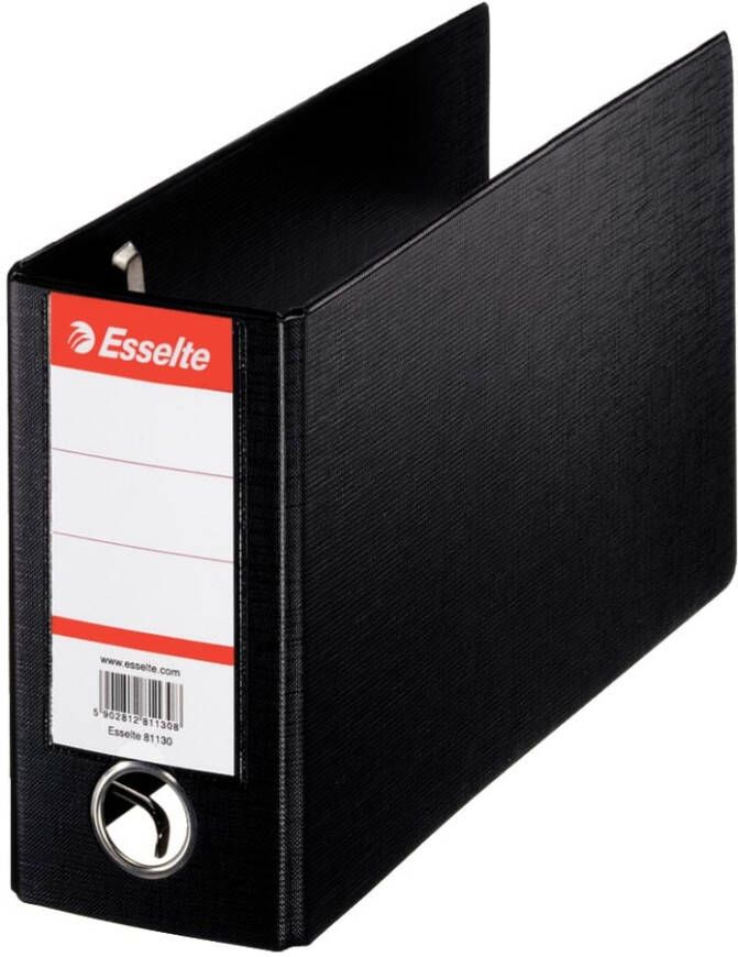 Esselte Ordner giro 80mm PP 16x28cm zwart