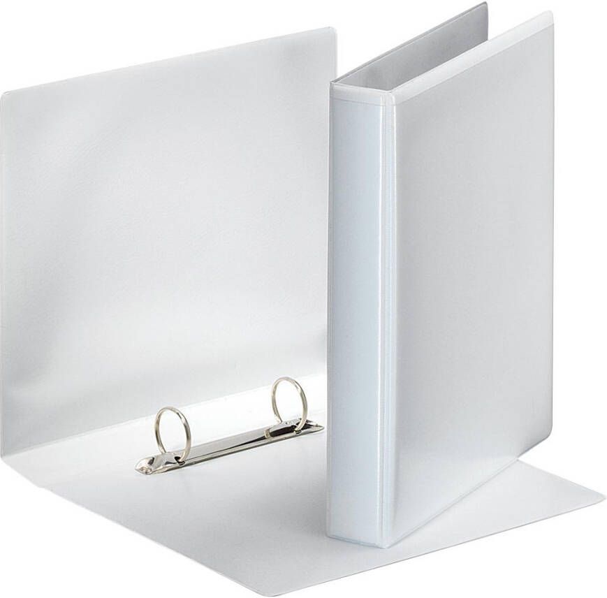 Esselte personaliseerbare ringmap PP voor ft A5 rug van 4 7 cm 2 D-ringen van 25 mm wit