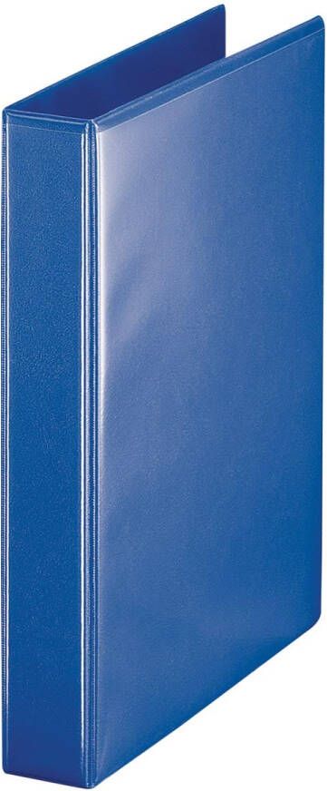 Esselte Presentatieringband panorama A4 4-rings D-mechaniek 20mm PP blauw