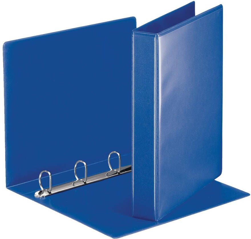 Esselte Presentatieringband Essentials panorama A4 4-rings D-mechaniek 30mm blauw