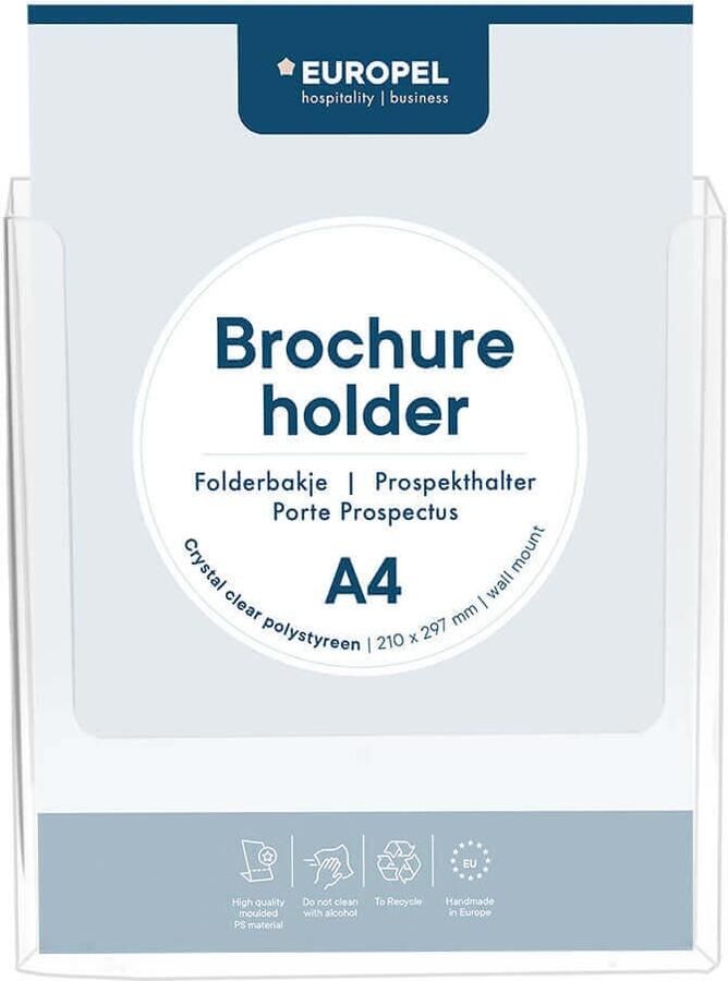 Europel wandfolderhouder ft A4 - Foto 1