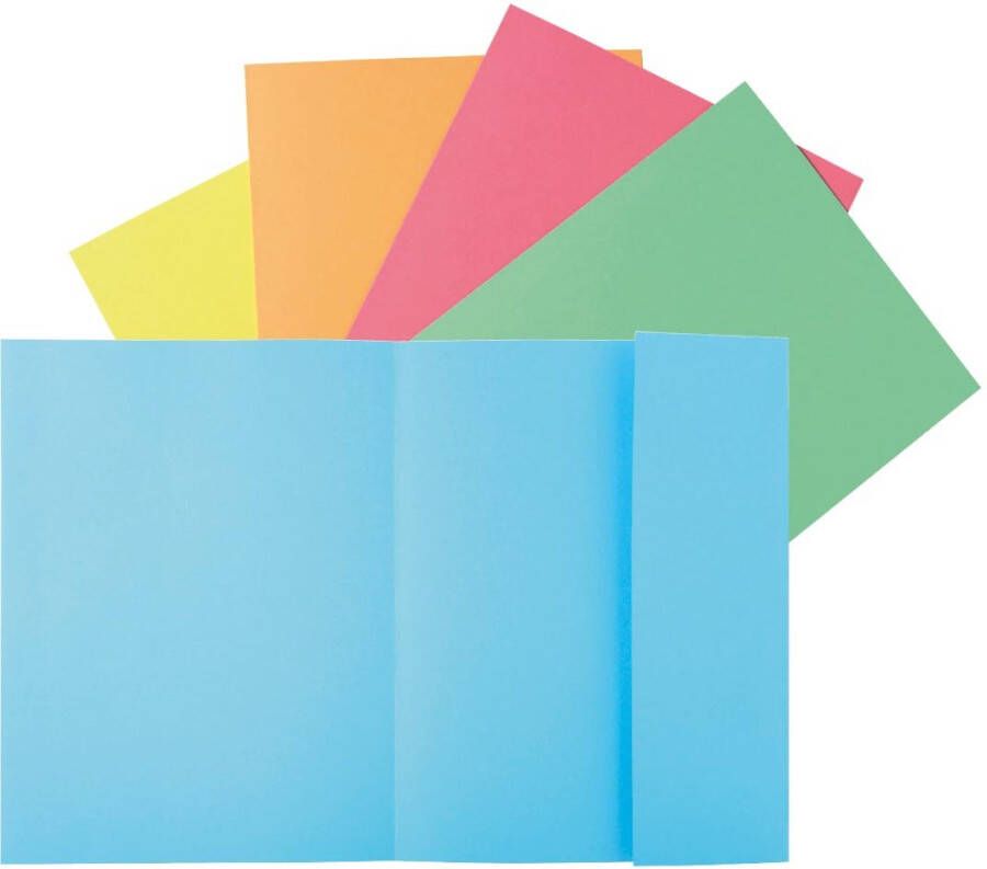Exacompta dossiermap Super 210 pak van 50 stuks geassorteerde kleuren