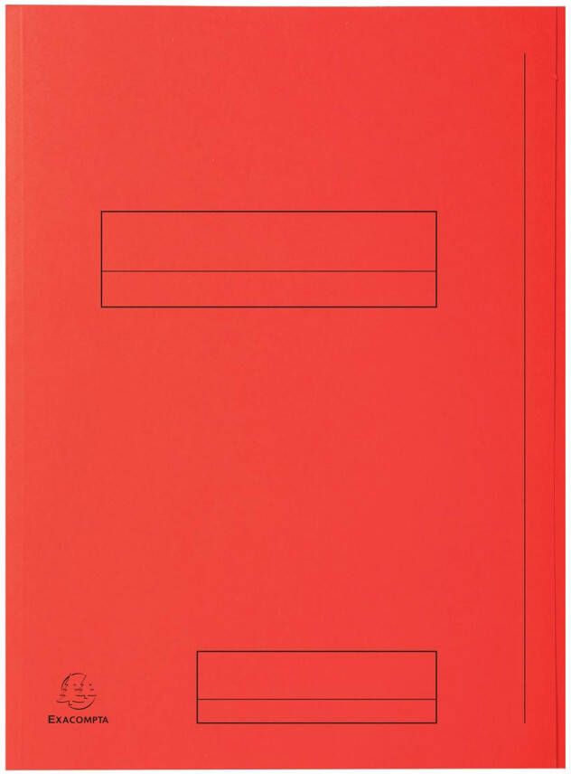 Exacompta dossiermap Super 210 pak van 50 stuks rood