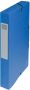 Exacompta elastobox Exabox blauw rug van 4 cm - Thumbnail 1
