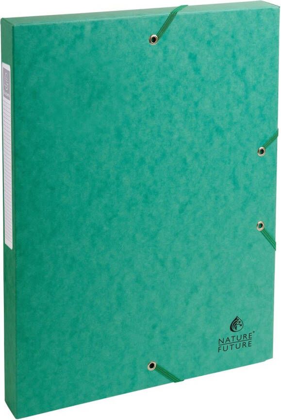 Exacompta elastobox Exabox groen rug van 2 5 cm