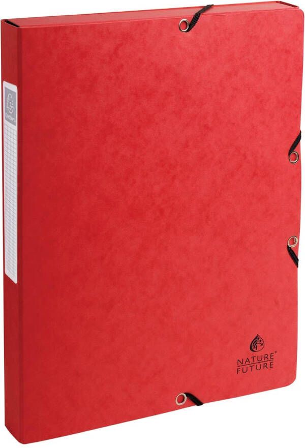 Exacompta elastobox Exabox rood rug van 2 5 cm