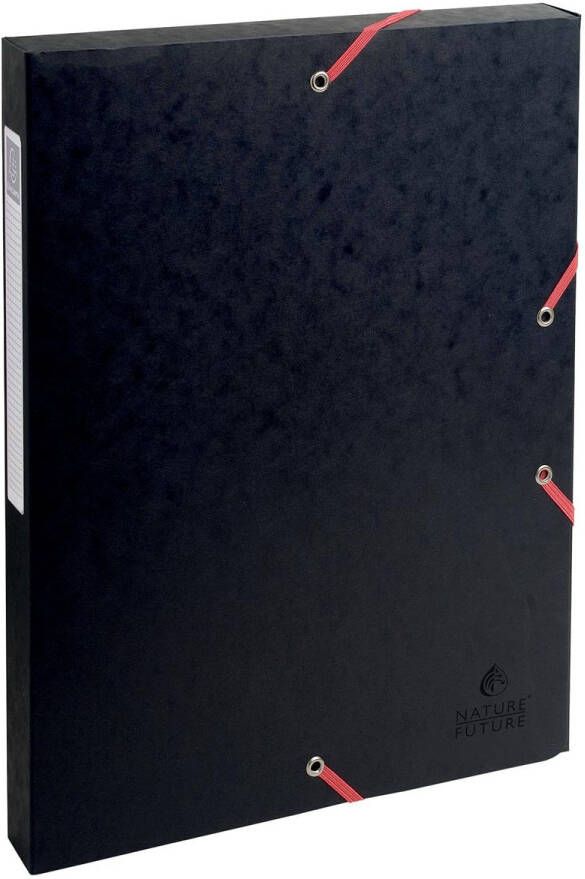Exacompta elastobox Exabox zwart rug van 2 5 cm