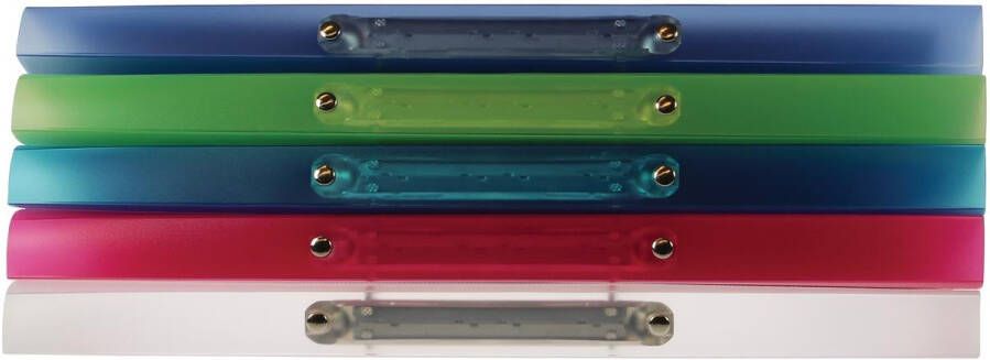 Exacompta Exaclair Personaliseerbare ringmap Kreacover 2 ringen 15 mm geassorteerde kleuren