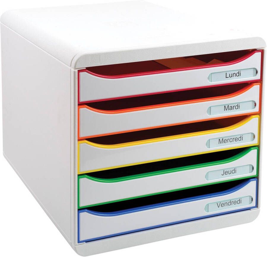 Exacompta ladenblok Big-Box Plus Classic wit harlekijn wit