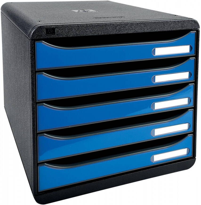 Exacompta ladenblok Iderama Big Box+ zwart/ijsblauw online kopen