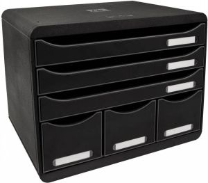 Exacompta ladenblok Storebox Maxi zwart