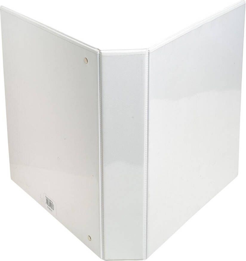 Exacompta Personaliseerbare ringmap Kreacover 4 ringen van 40 mm rug van 6 cm wit