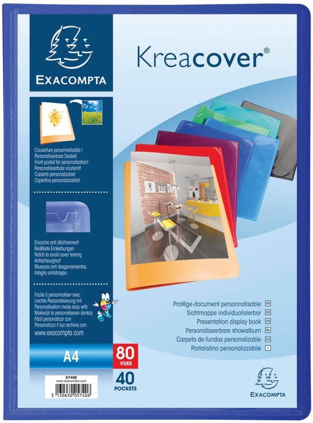 Exacompta showalbum Kreacover 40 tassen