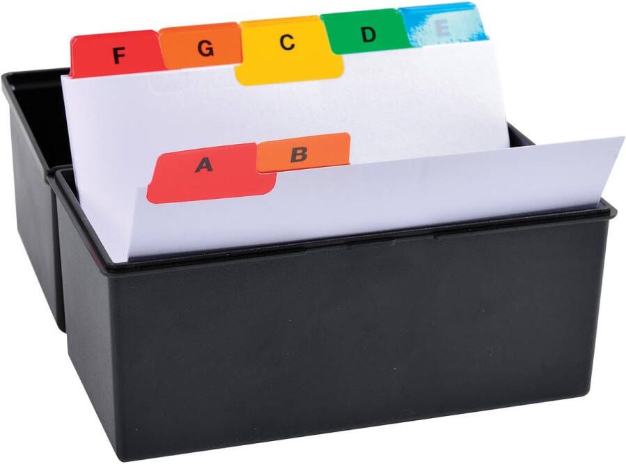 Exacompta tabbladen voor systeemkaartenbakken 25 tabs ft A7