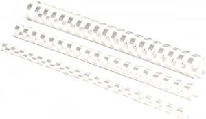 Fellowes bindruggen pak van 100 stuks 12 mm wit
