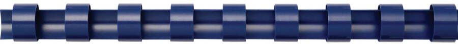Fellowes bindruggen pak van 100 stuks 6 mm blauw