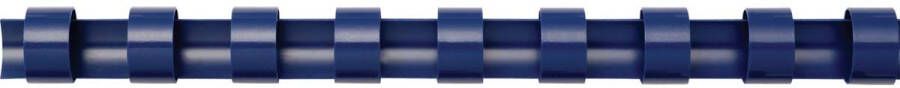 Fellowes bindruggen pak van 100 stuks 8 mm blauw