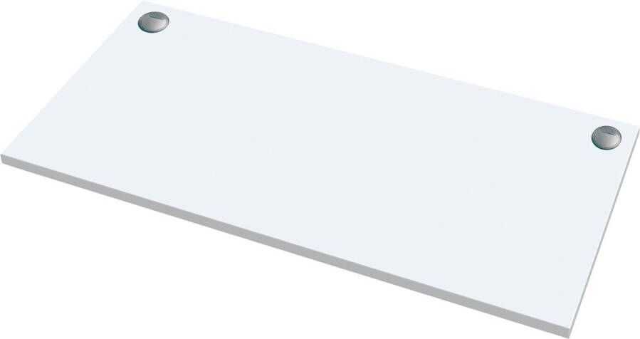 Fellowes bureaublad ft 160 x 80 cm wit