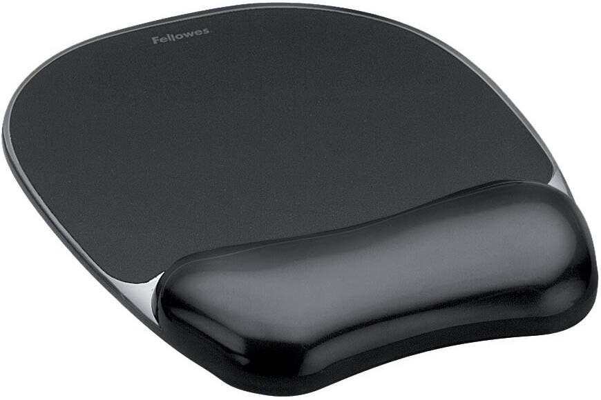 Fellowes Crystals Gel muismat met polssteun zwart