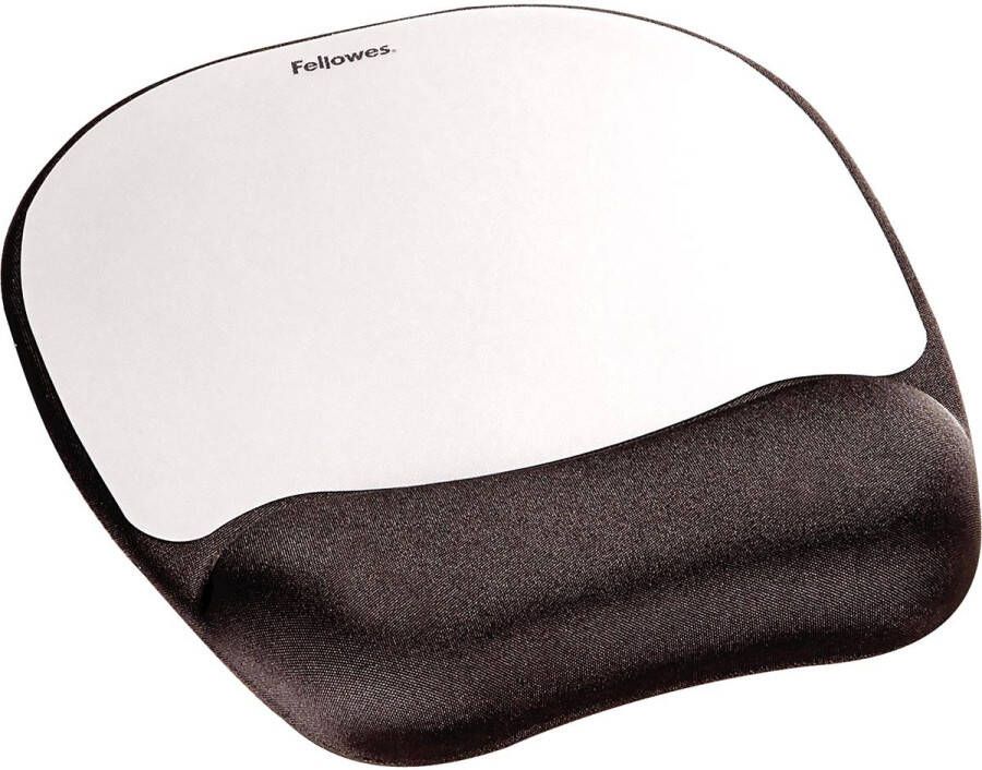 Fellowes Memory Foam muismat met polssteun zwart
