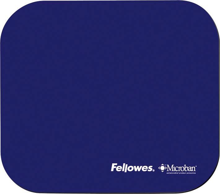 Fellowes muismat Microban blauw