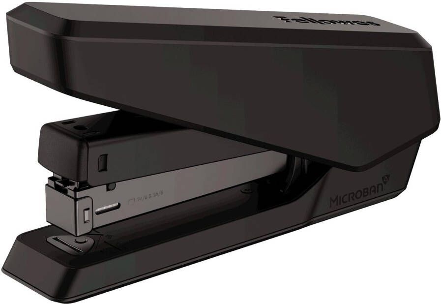 Fellowes nietmachine LX850 EasyPress met Microban full strip 25 blad zwart