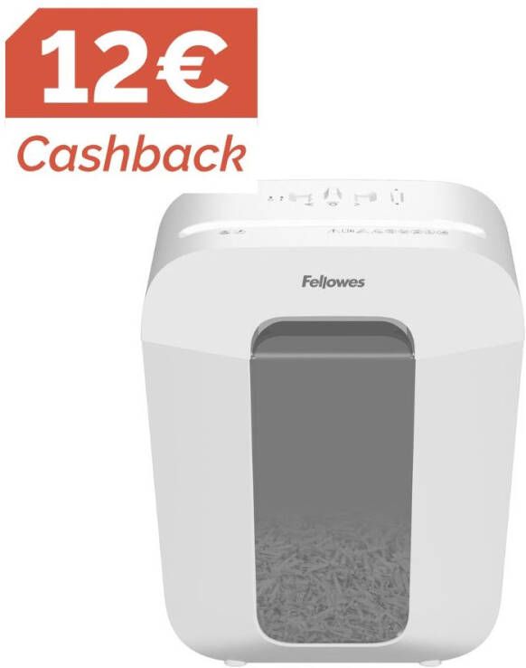 Fellowes Powershred papiervernietiger LX50 wit